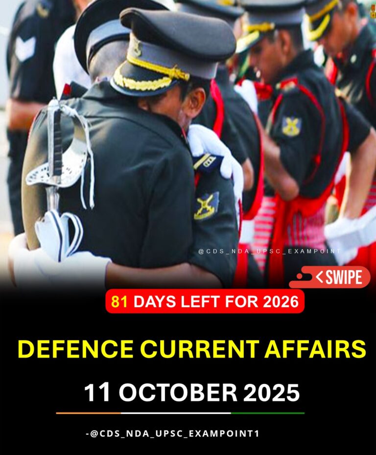 11 OCTOBER 2025 CURRENT AFFAIRS